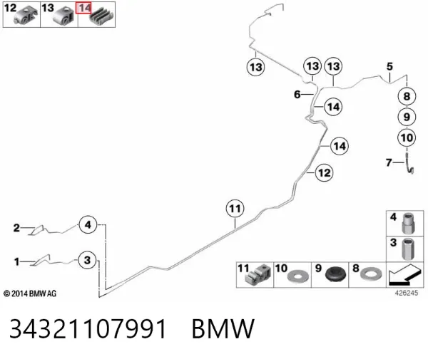  34321107991 BMW