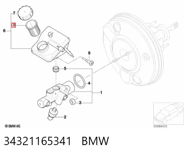  34321165341 BMW