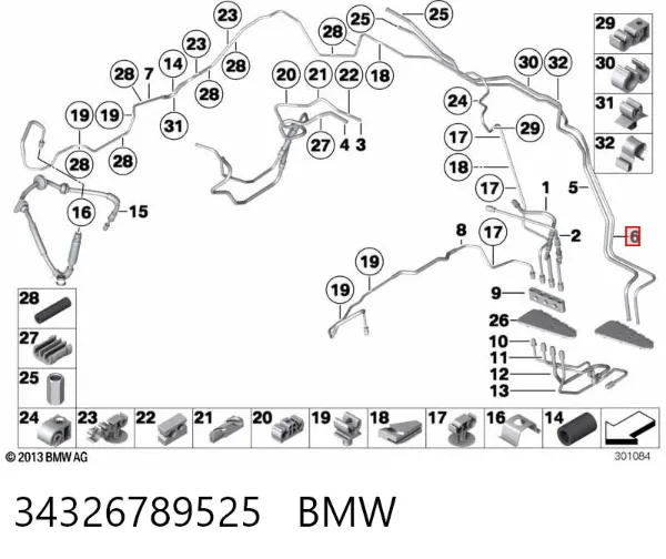 34326789525 BMW