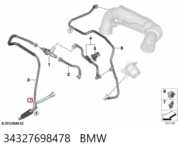  34327698478 BMW