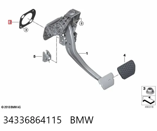  34336864115 BMW