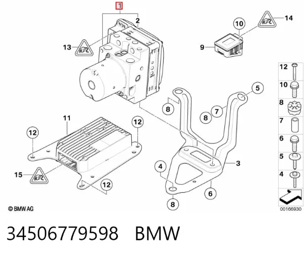 Módulo ABS BMW X5 E70