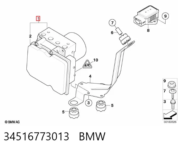Módulo ABS 34516773013 BMW