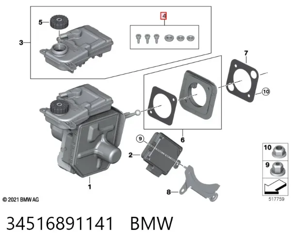  34516891141 BMW