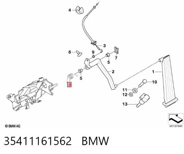  35411161562 BMW