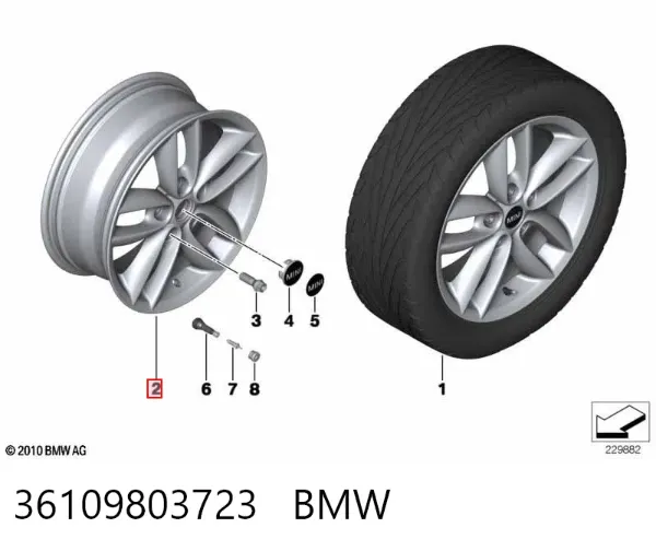  36109803723 BMW