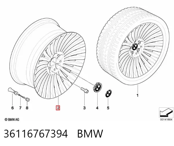  36116767394 BMW