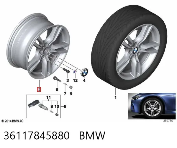  36117845880 BMW