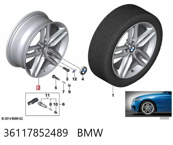  36117852489 BMW