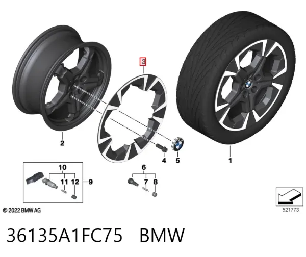  36135A1FC75 BMW