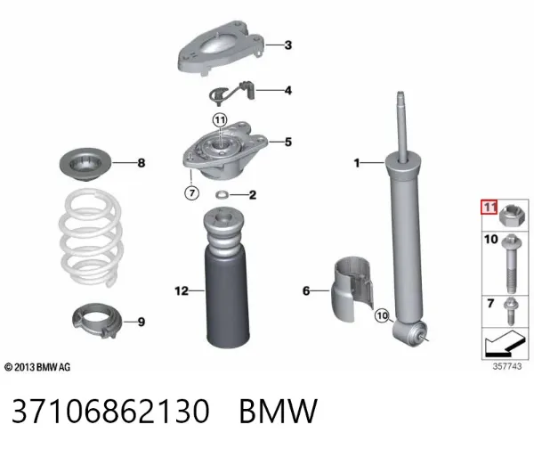  37106862130 BMW