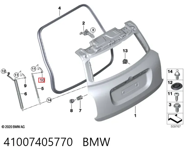 41007405770 BMW