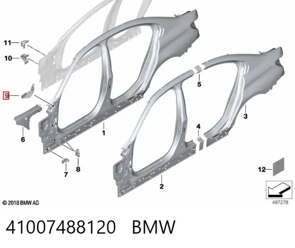  41007488120 BMW