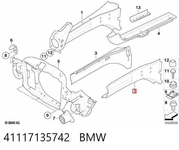  41117135742 BMW