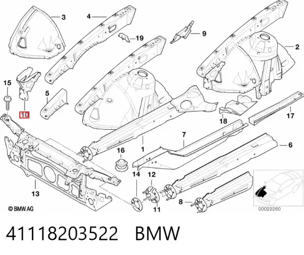  41118203522 BMW