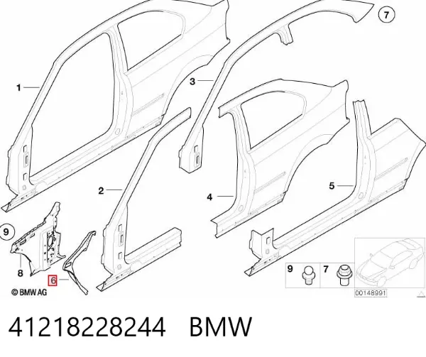  41218228244 BMW