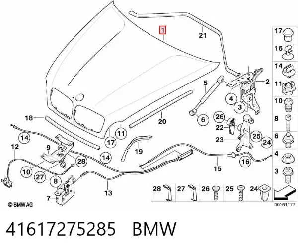 Capó BMW X6 E72