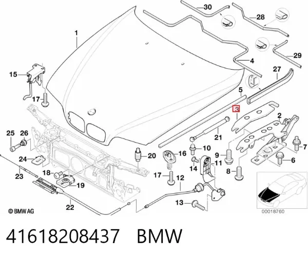 41618208437 BMW