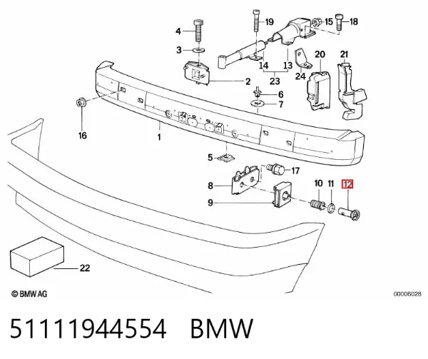 Alternador 51111944554 BMW