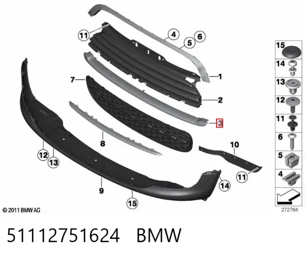  51112751624 BMW