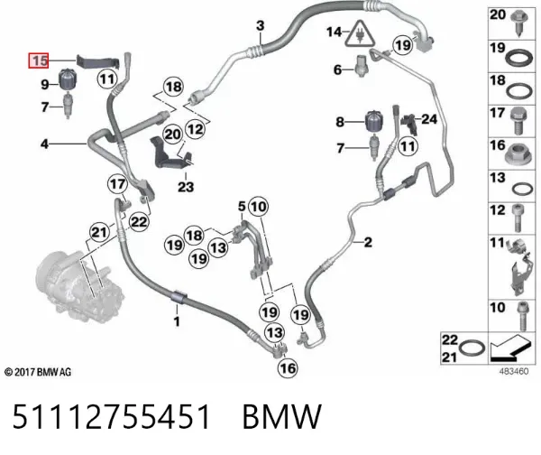  51112755451 BMW