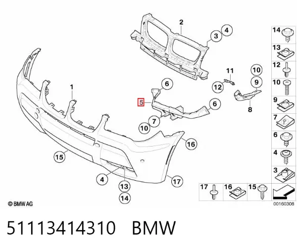  51113414310 BMW
