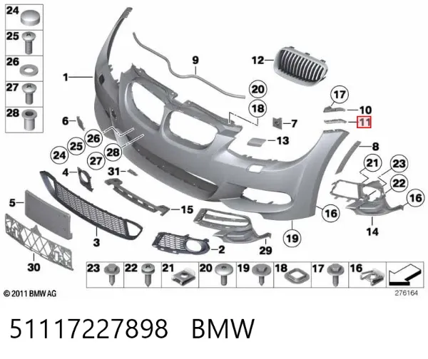  51117227898 BMW