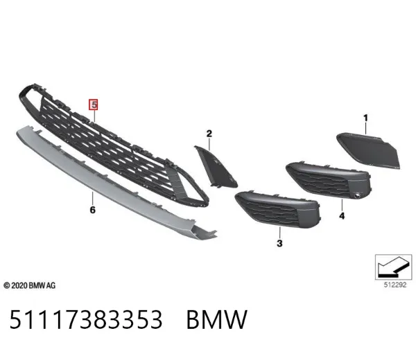  51117383353 BMW