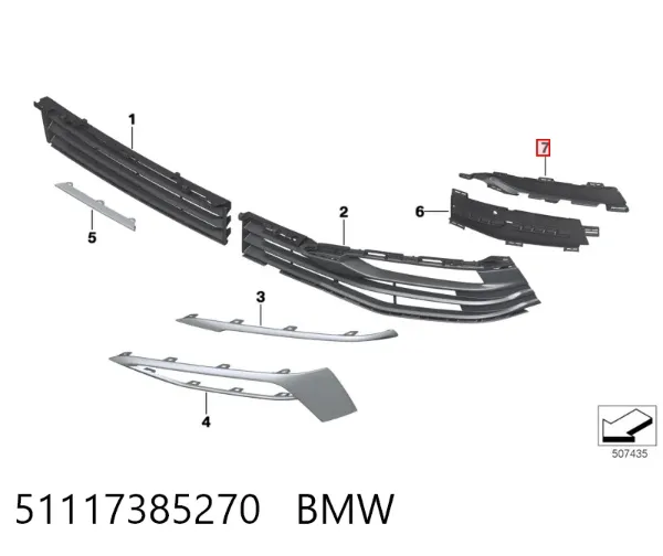  51117385270 BMW