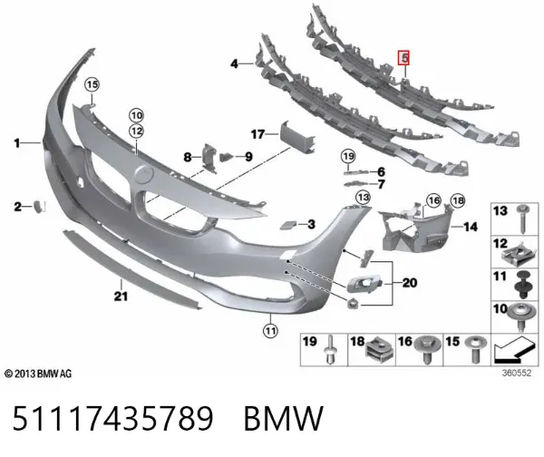  51117435789 BMW