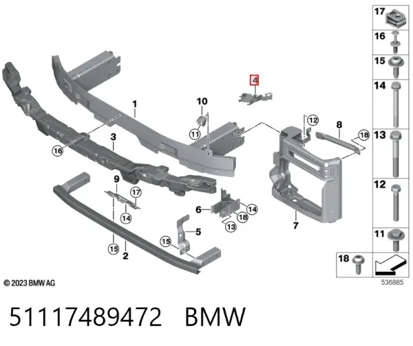  51117489472 BMW