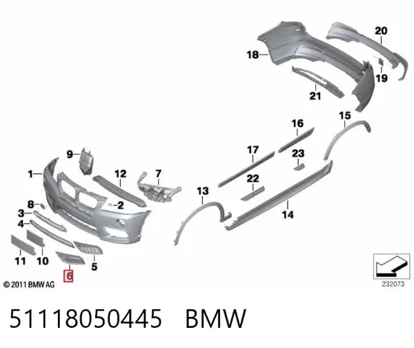  51118050445 BMW