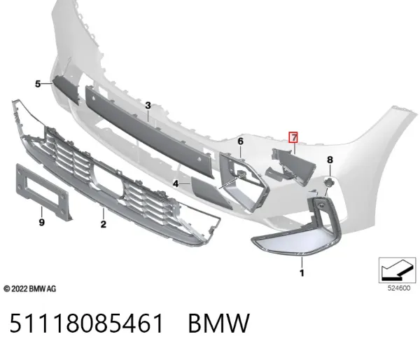  51118085461 BMW