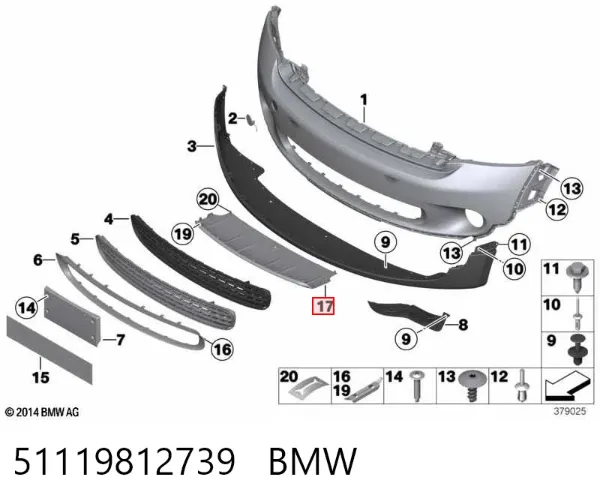  51119812739 BMW