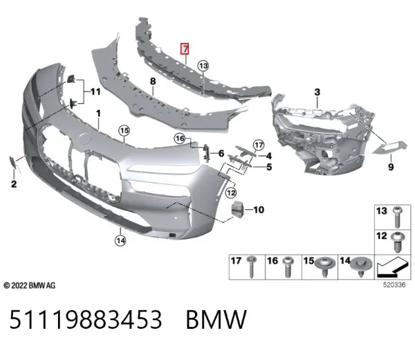  51119883453 BMW