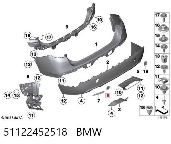  51122452518 BMW