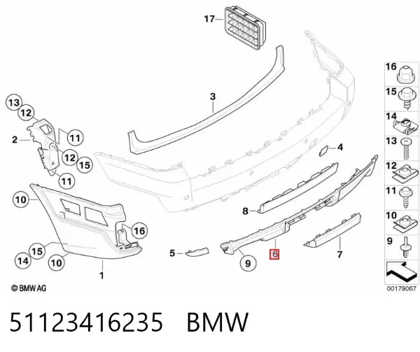  51123416235 BMW