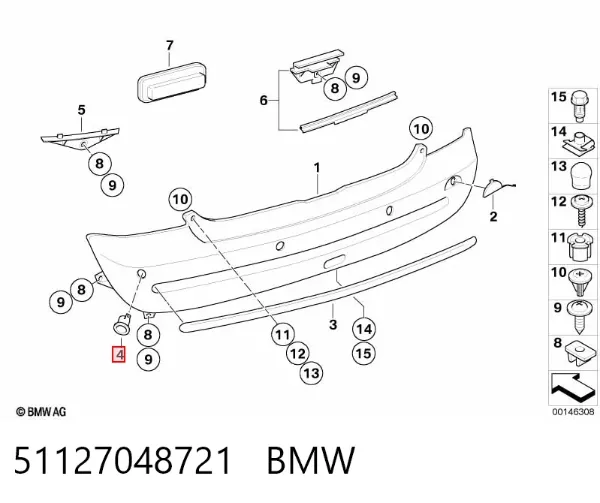  51127048721 BMW