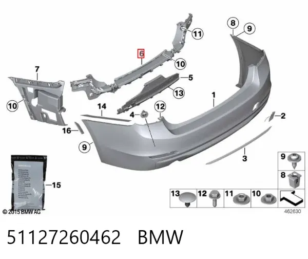  51127260462 BMW