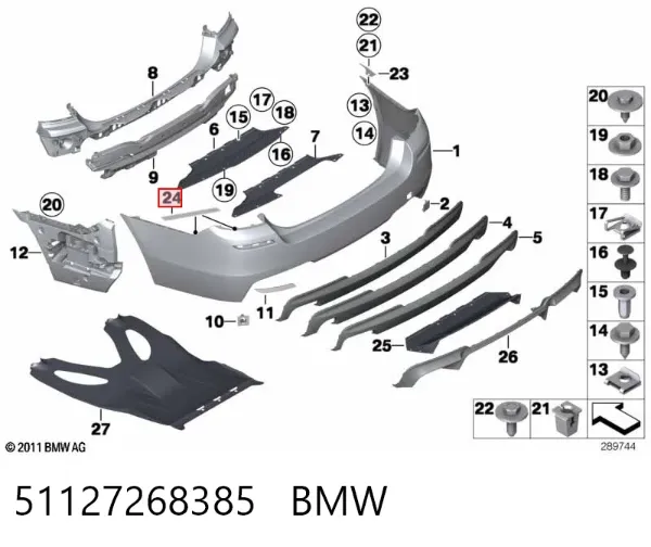  51127268385 BMW