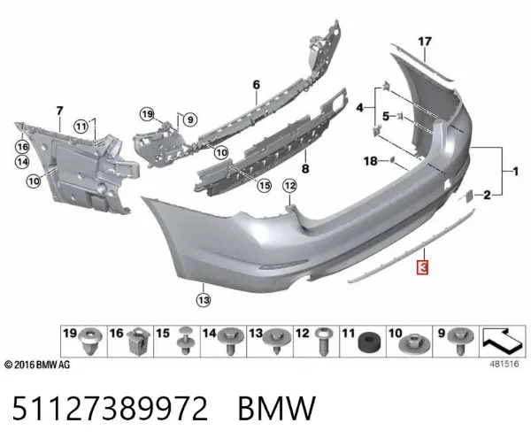  51127389972 BMW