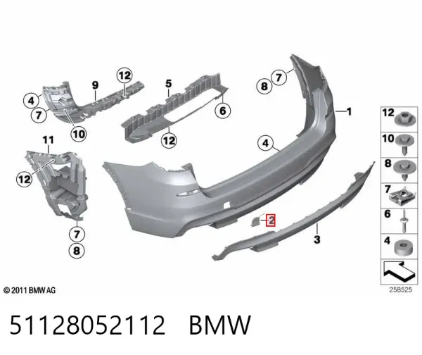  51128052112 BMW
