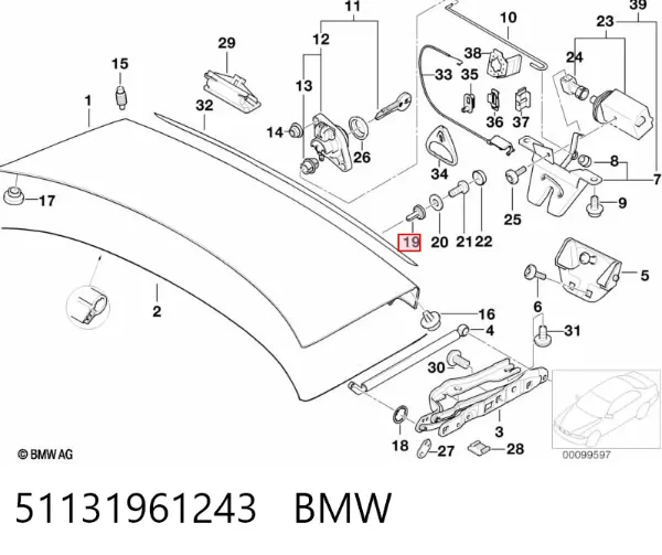  51131961243 BMW