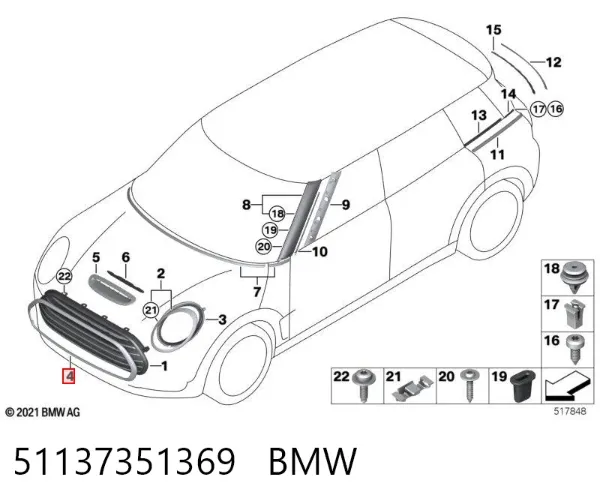  51137351369 BMW