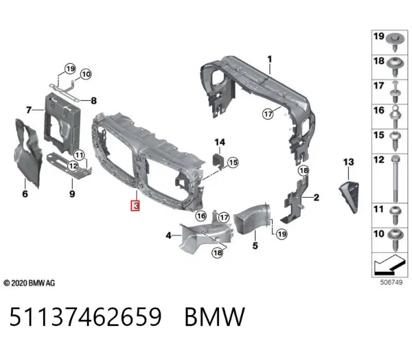  51137462659 BMW