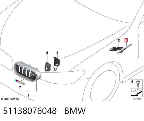  51138076048 BMW