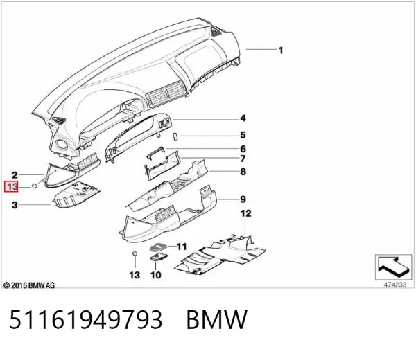  51161949793 BMW
