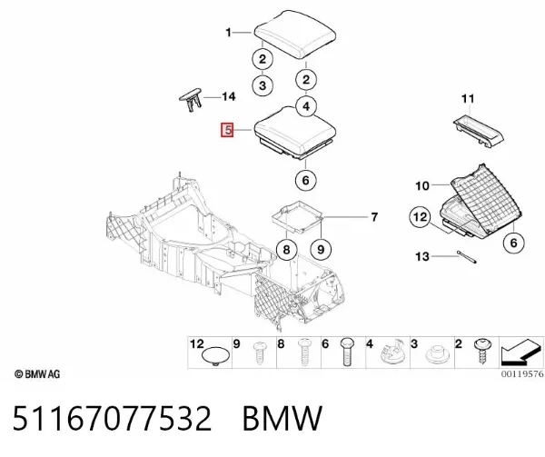  51167077532 BMW