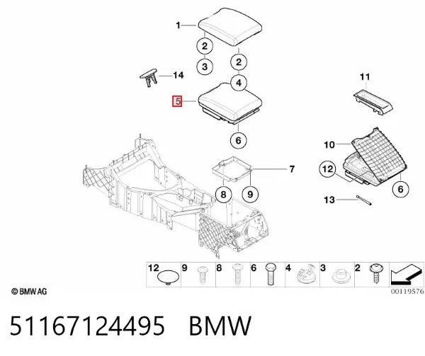  51167124495 BMW