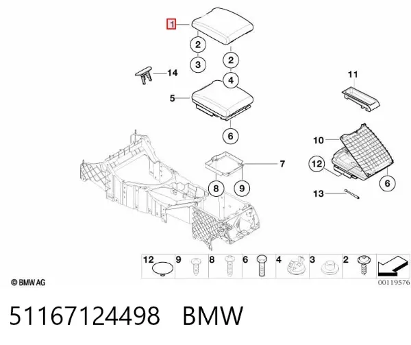  51167124498 BMW